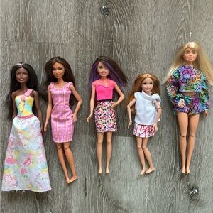 Barbie doll lot modern